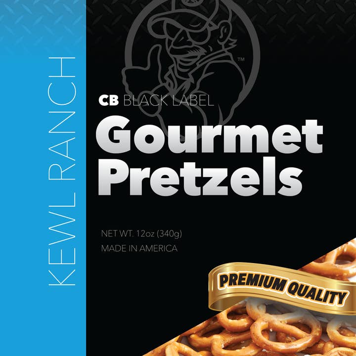 Trucker Treats - Vente Bretzels - CB Black Label Kewl Ranch 5,3 oz2