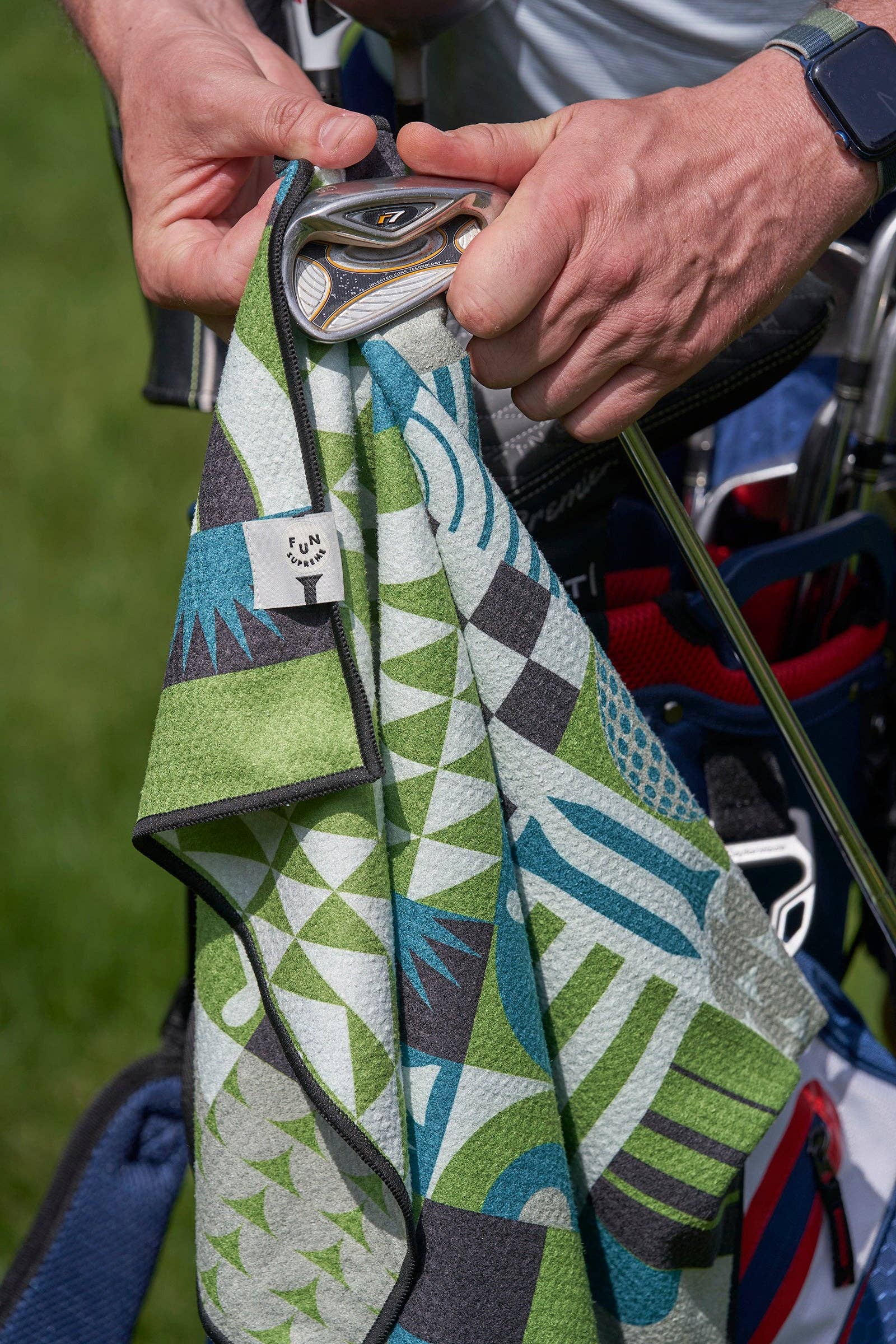 NateDuval.com - Wholesale Sports Towel - Golf- Microfiber Waffle Towel4