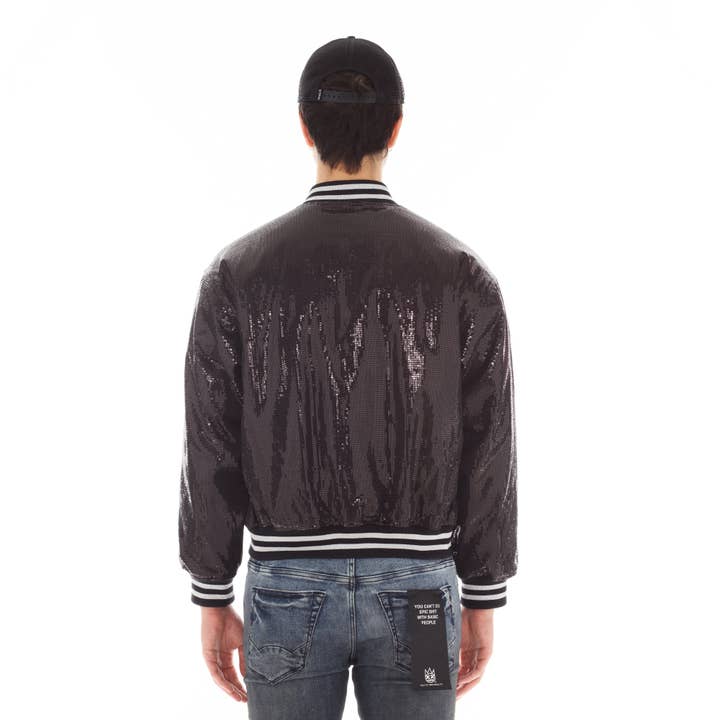 PRETO CASACO BEISEBOL PRETO para venda a revendedores na Faire2