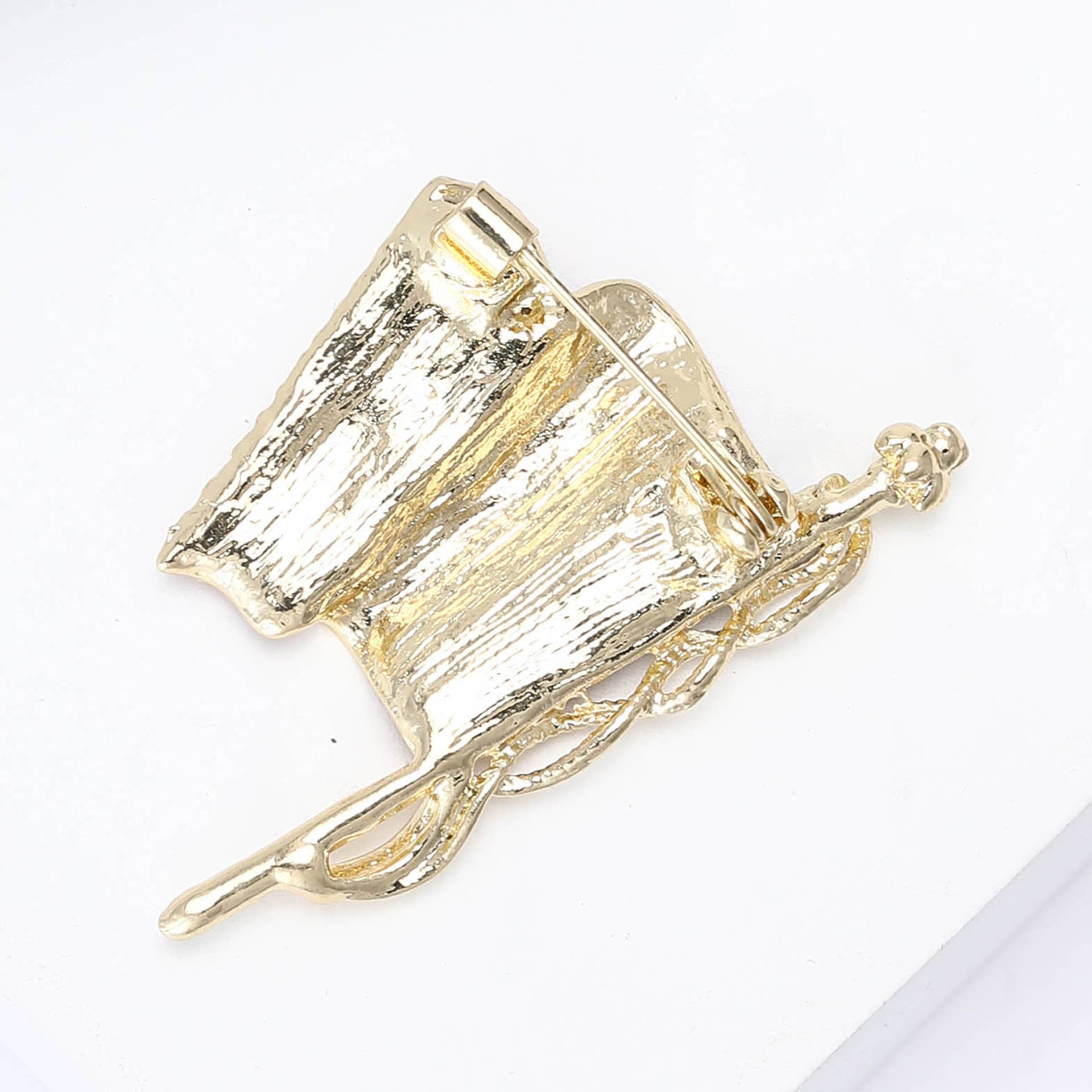 Tourtiwi - Wholesale Brooch - Alloy Enamel Rhinestone American Flag Brooch5