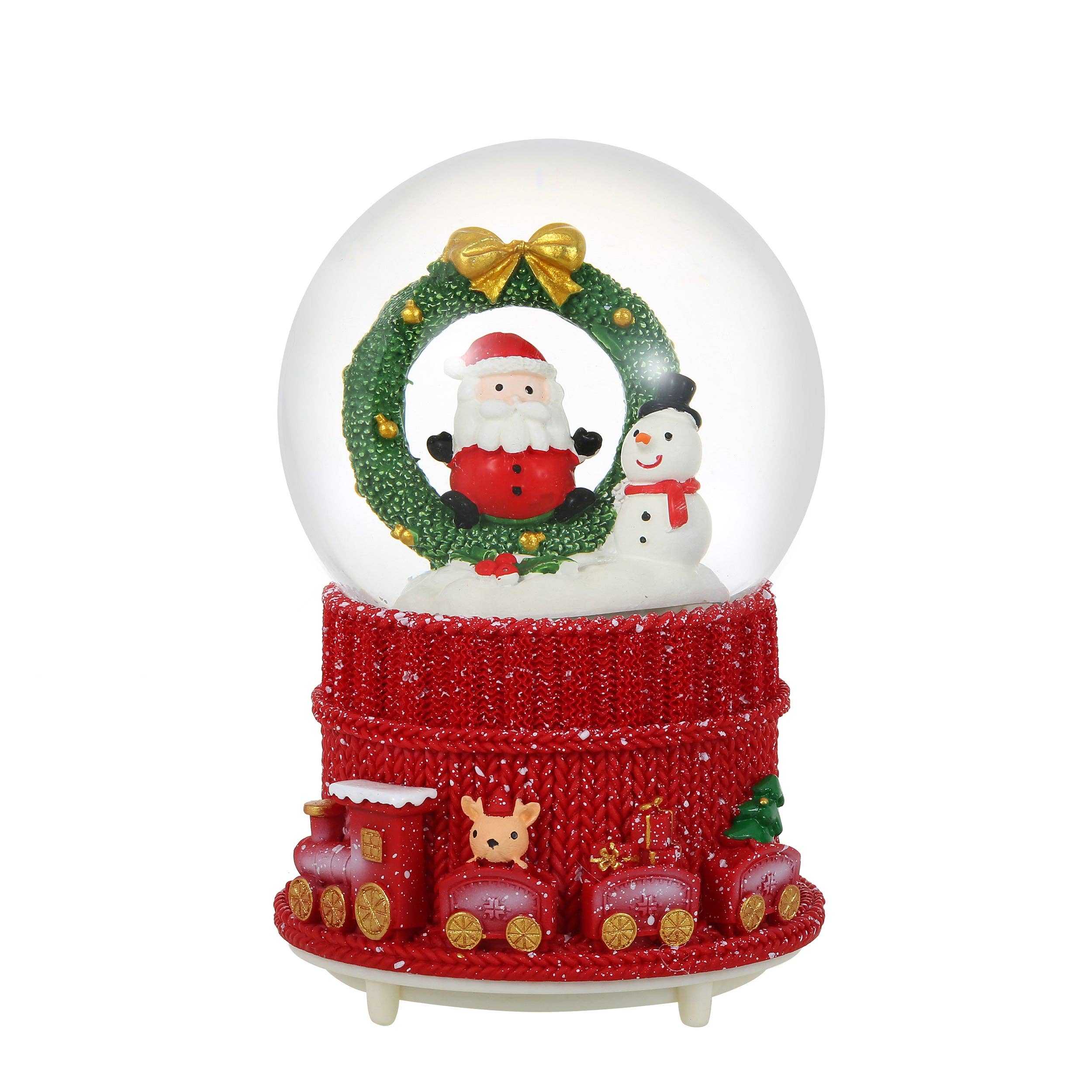 SINT - Wholesale Snow Globe - SINT Christmas Musical Glittering Water Snow Globe | Set of 224
