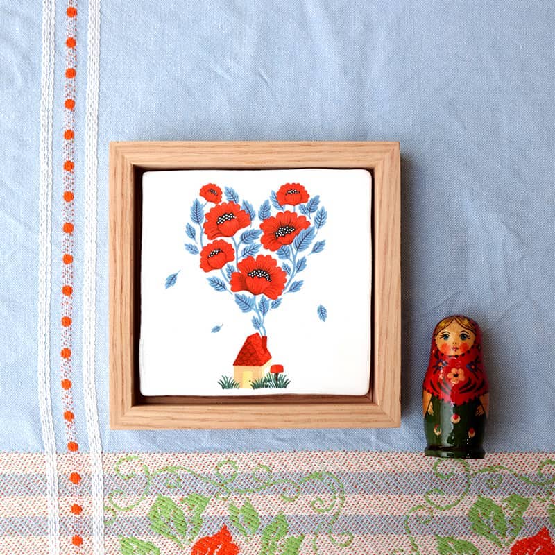 StoryTiles - Vente Carrelages muraux - Où il y a de l'amour | StoryTiles art on tile1