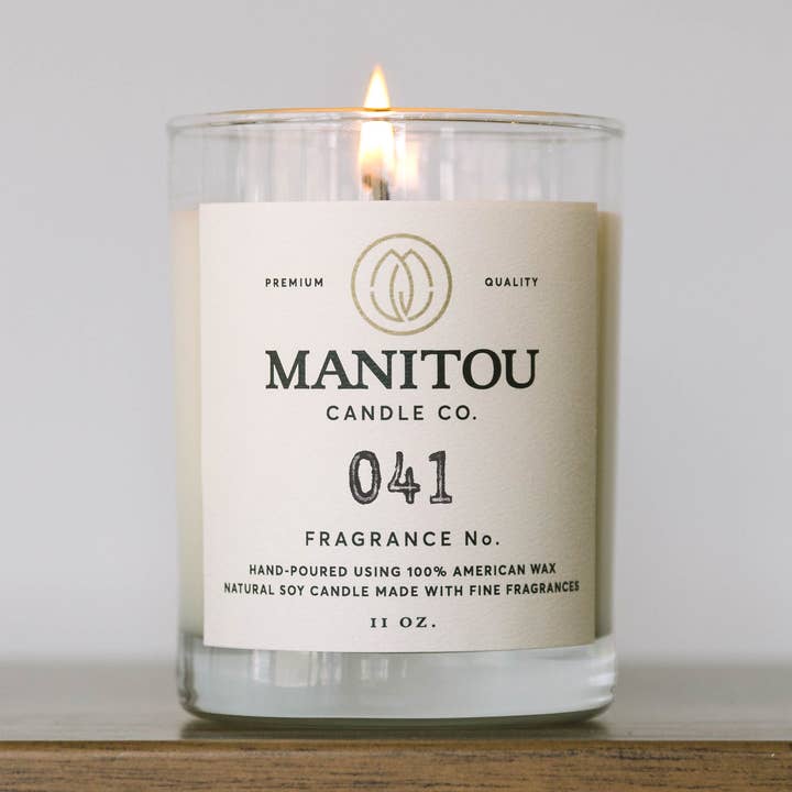 No. 041 - Fig Tree | Hand-Poured, Soy Candle for wholesale by Manitou Candle Co.