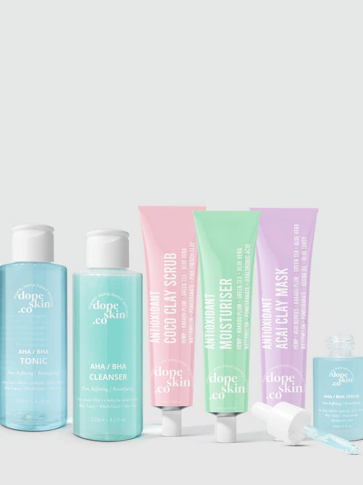 6-Step Clear Skin Kit for wholesale by Dope Skin Co