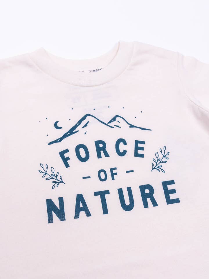 Keep Nature Wild - Wholesale Screen Printed T-Shirt - Kids - Force of Nature Toddler Tee | Natural2