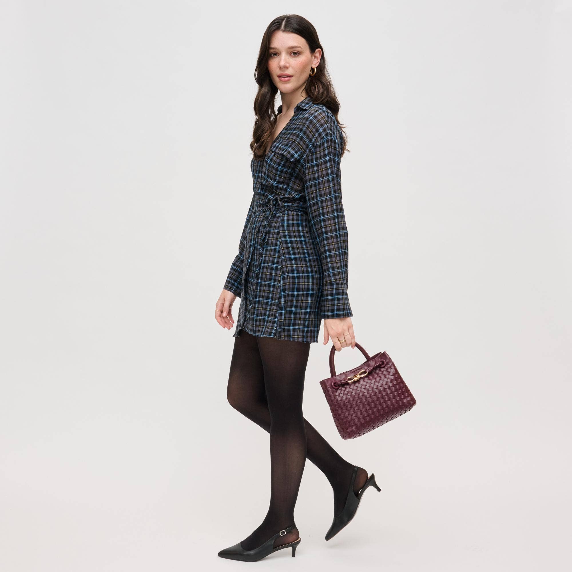 Urban Expressions – bolsa tiracolo - Mulher por atacado – Bolsa Transversal Blakely em Couro Vegano Trançado34