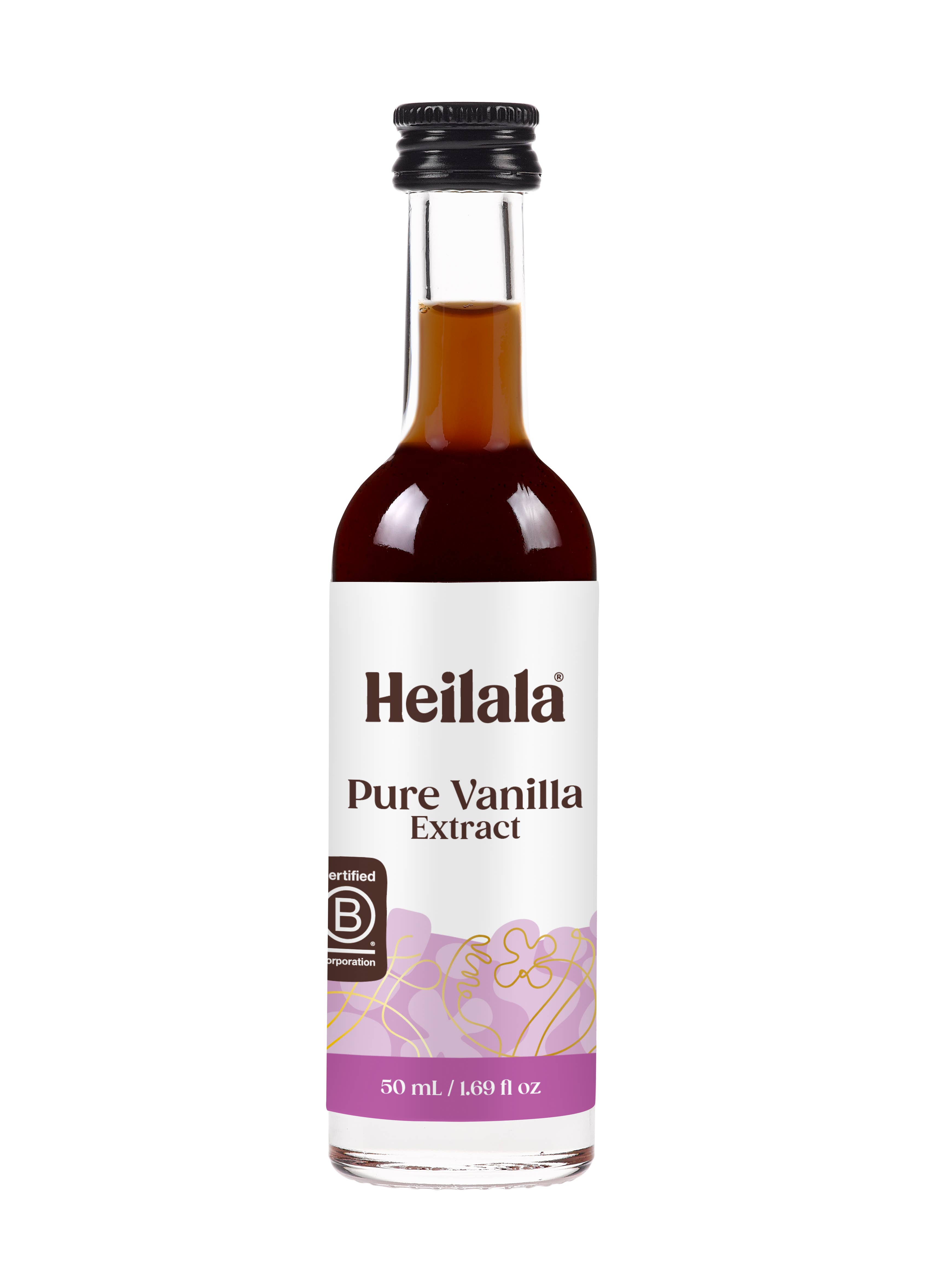 Heilala Vanilla - Wholesale Vanilla/Fruit Extract - Heilala Pure Vanilla Extract 1.69 fl Oz