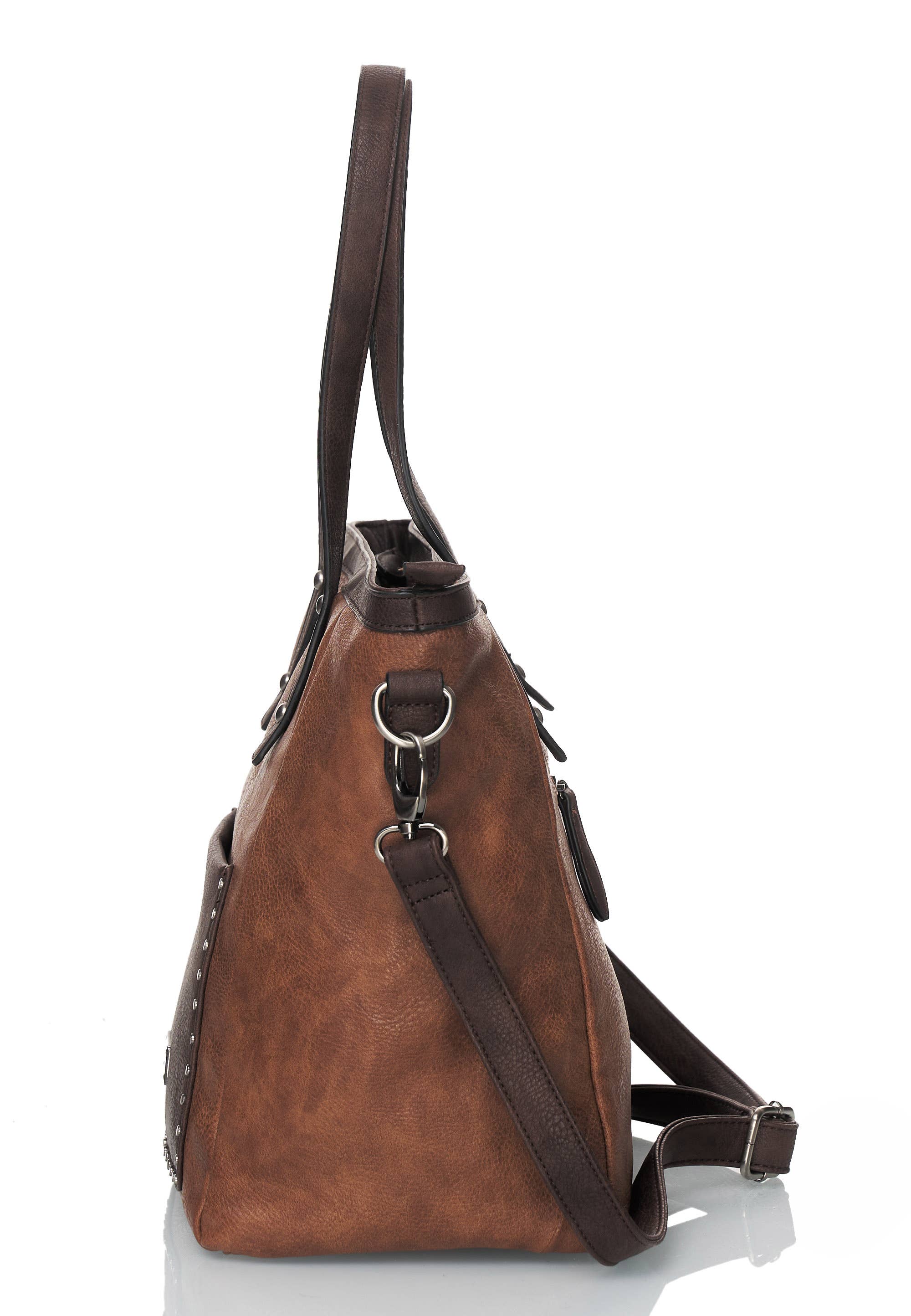 HJS - Wholesale Shoulder Bag - Women's - Studded handbag | modern city look6