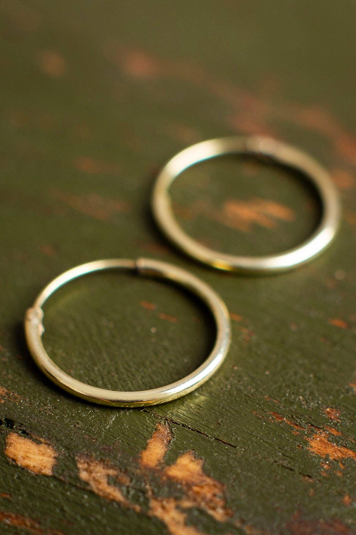 Volenia Silver - Wholesale Hoop Earrings - Women's 925 Sterling Silver Gold-Plated Hoop Earrings2