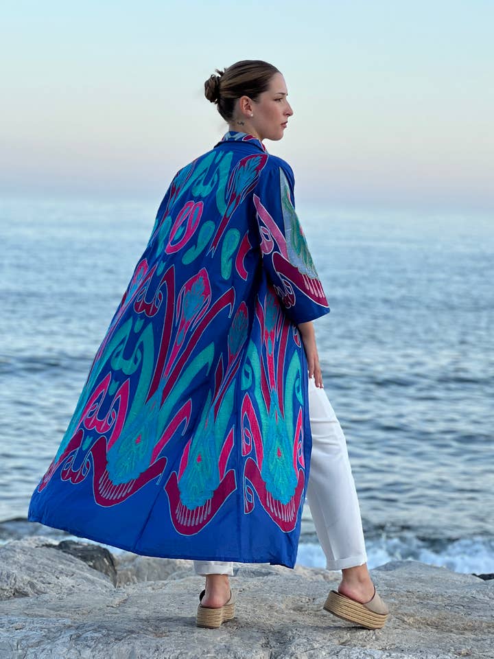 Kinomy - Wholesale Dress â Women's - Embroidered cotton shirt dress4