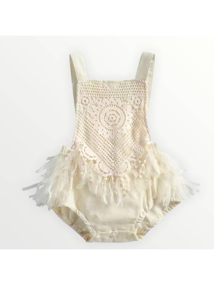Bodoke Kids Boutique - Wholesale Bodysuit (Non-Footed) - Baby - Luna | Boho Romper1