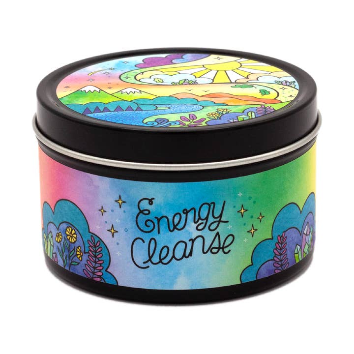 Rachel Beyer - Wholesale Travel Candles - Energy Cleanse Magic Aromatherapy Candle - Citrus & Herb9