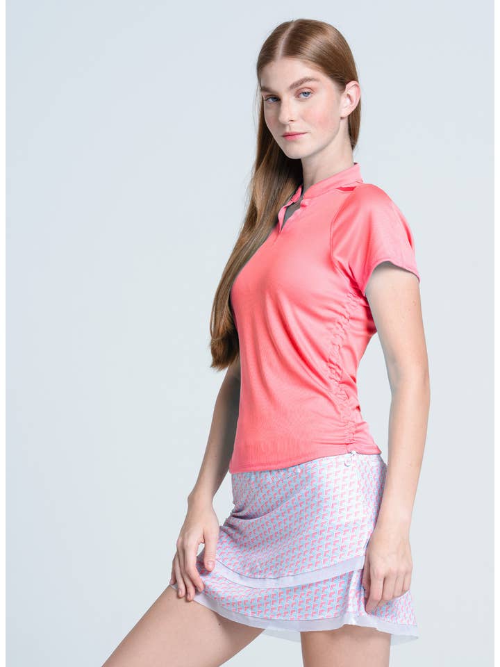 Women's Ruche S/S Top - LAVA for wholesale on Faire2