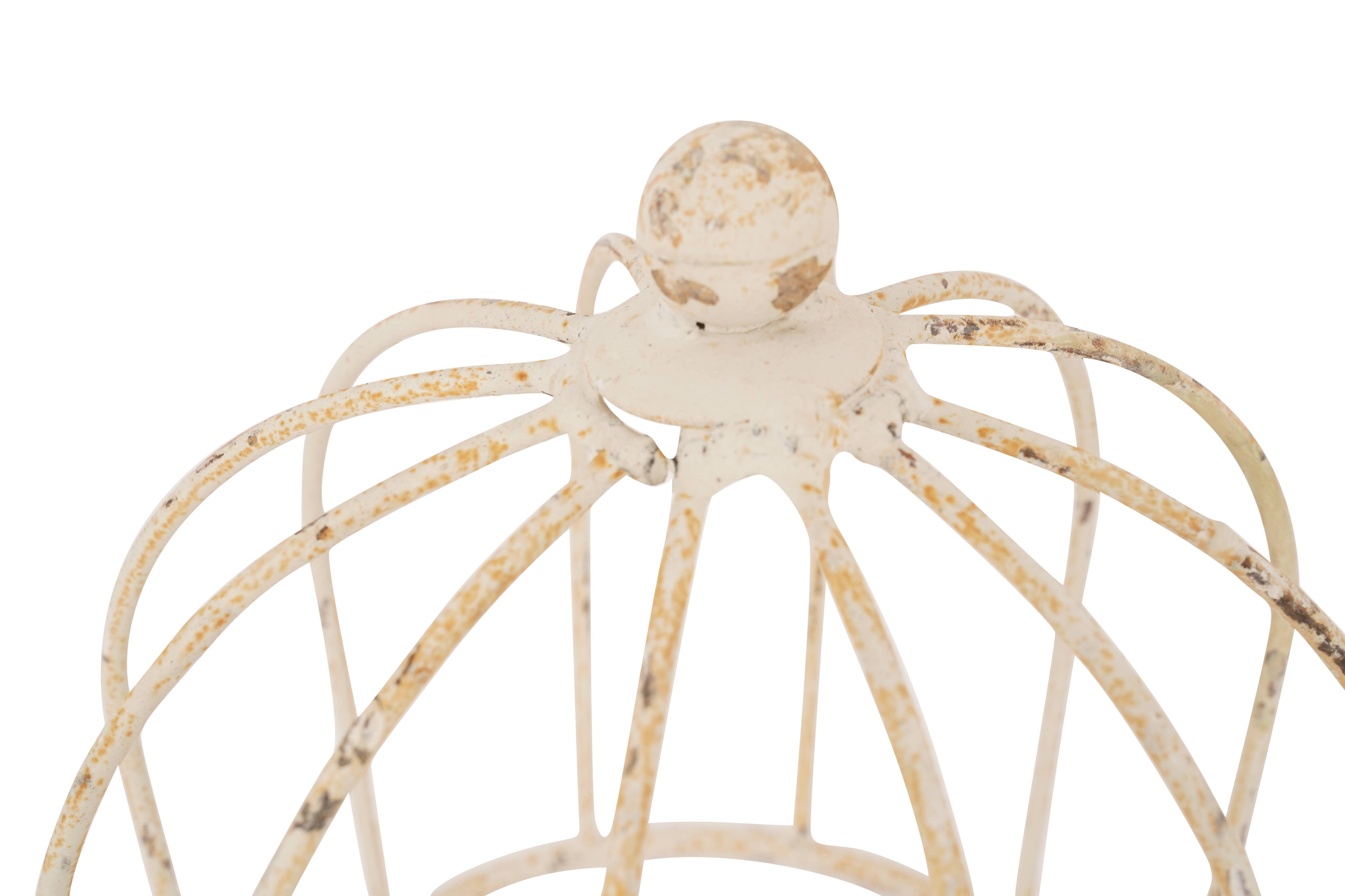 My Amigos Imports - Vente Bibelots/décorations d'extérieur - Lot de 3 topiaires en forme de dôme en fer Weston pour décoration de jardin6