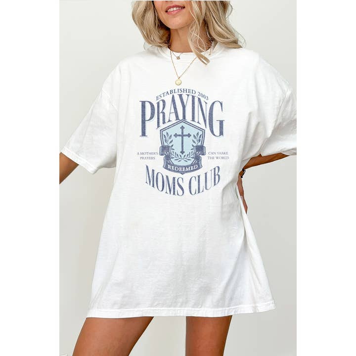 MOTHERS DAY GRAPHIC OVERSIZED TEE for wholesale by Illustrated Society