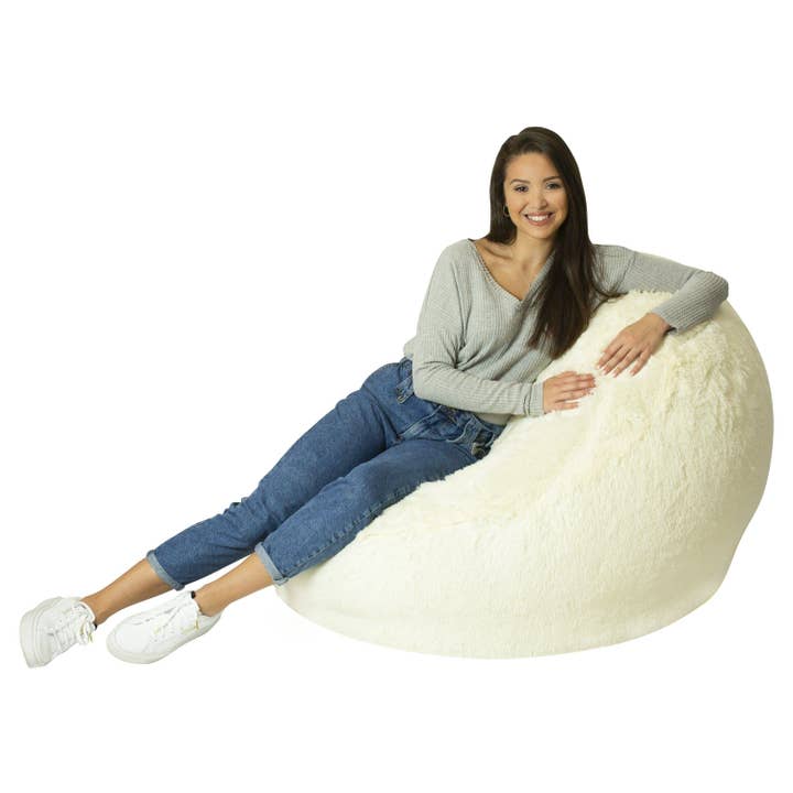 PoolCandy - Wholesale Chair - AirCandy Inflatable Chair - Mongolian Faux Fur5