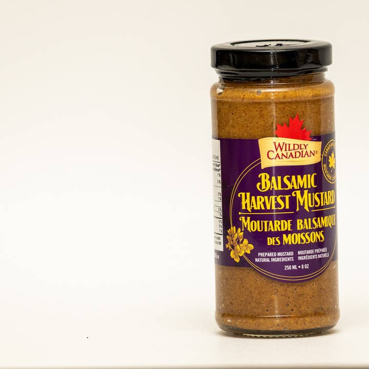 Balsamic Harvest Mustard for wholesale by Wildly Canadian