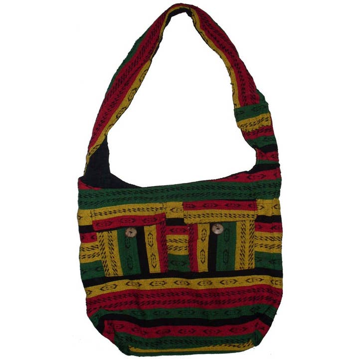 Magic Touch Corp - Wholesale Tote Bag - Women's - Rasta Fabric Bag