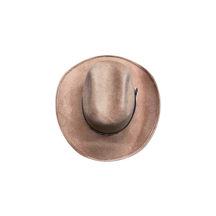 The Modern Cactus Co - Wholesale Cowboy Hat - Kids - Kids Child Unisex Vegan Suede Western Cowboy Hat