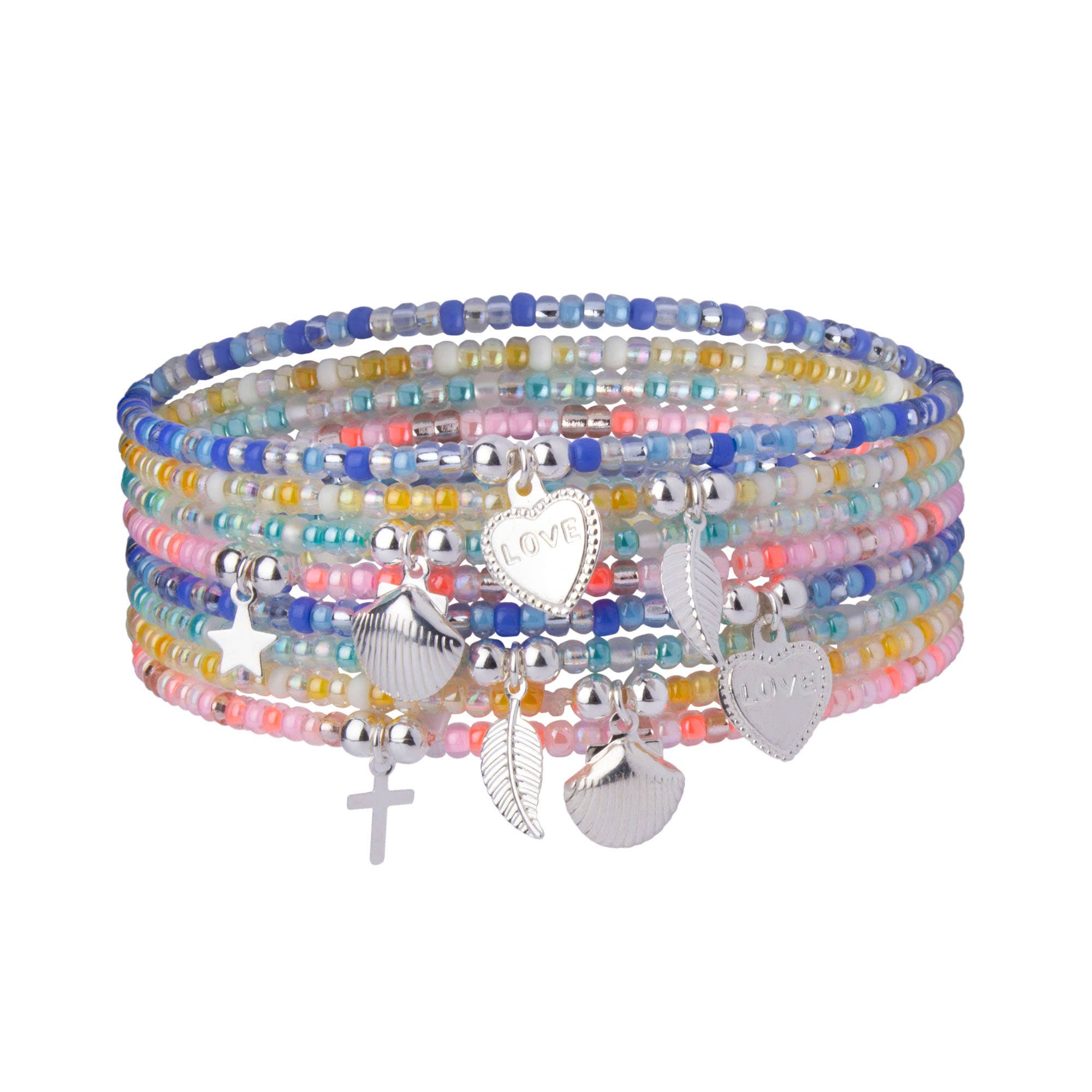 Pipkits - Vente Kit de fabrication de bijoux – enfant - Bracelet Pipkit Stackers Pastel1