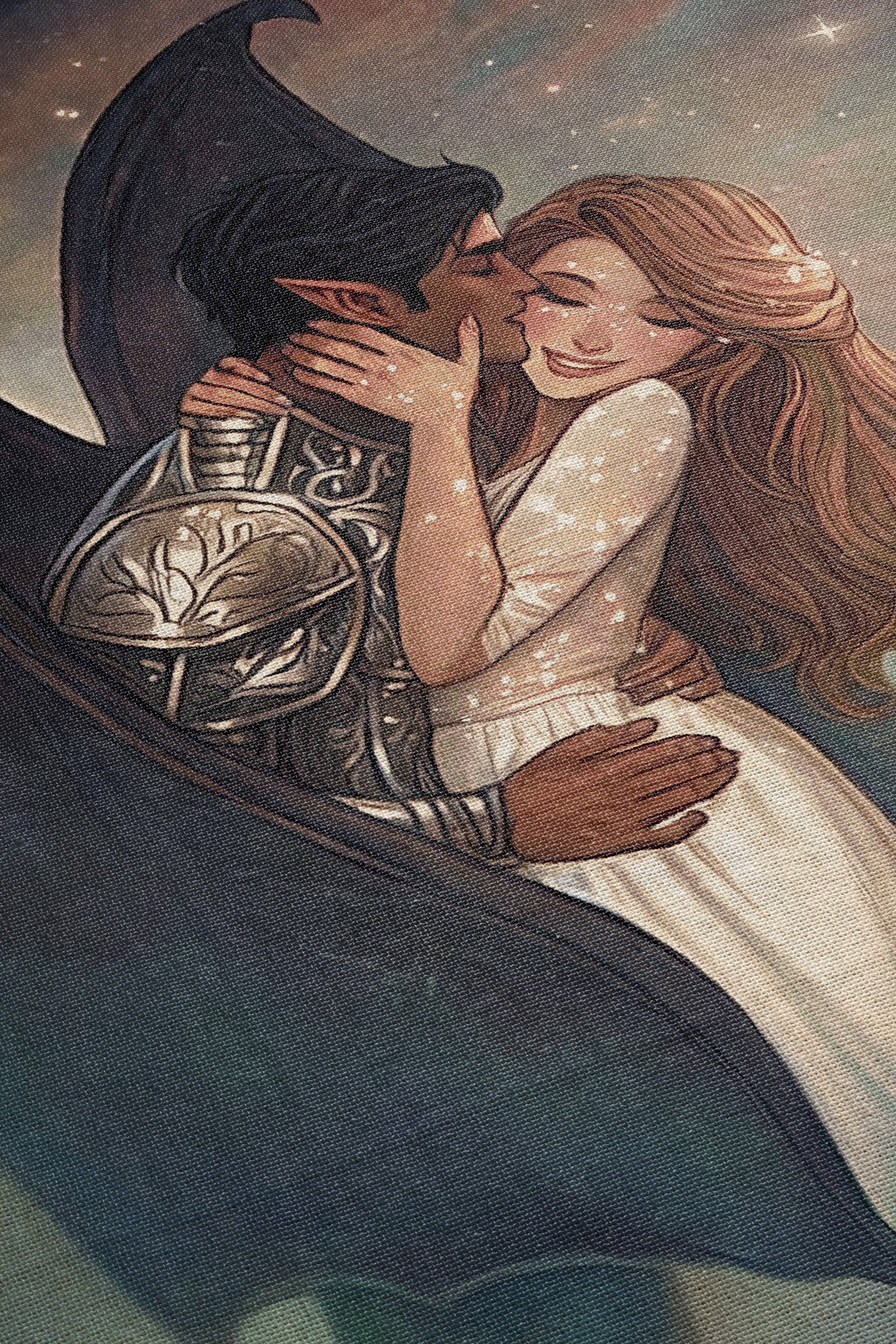 MagicMerchEmporium - Wholesale Throw Blanket - ACOTAR Romantasy Lovers Woven Blanket4