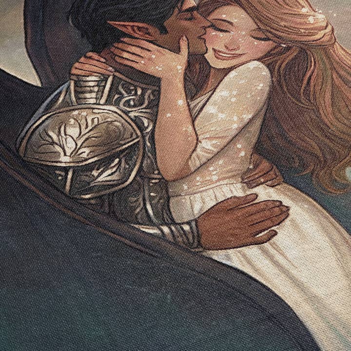 MagicMerchEmporium - Wholesale Throw Blanket - ACOTAR Romantasy Lovers Woven Blanket4