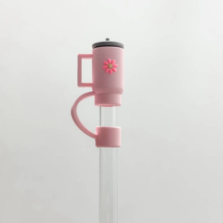 Harris Girls & Co. - Wholesale Drinking Straw - Straw Cover 10MM "Light Pink Cup"