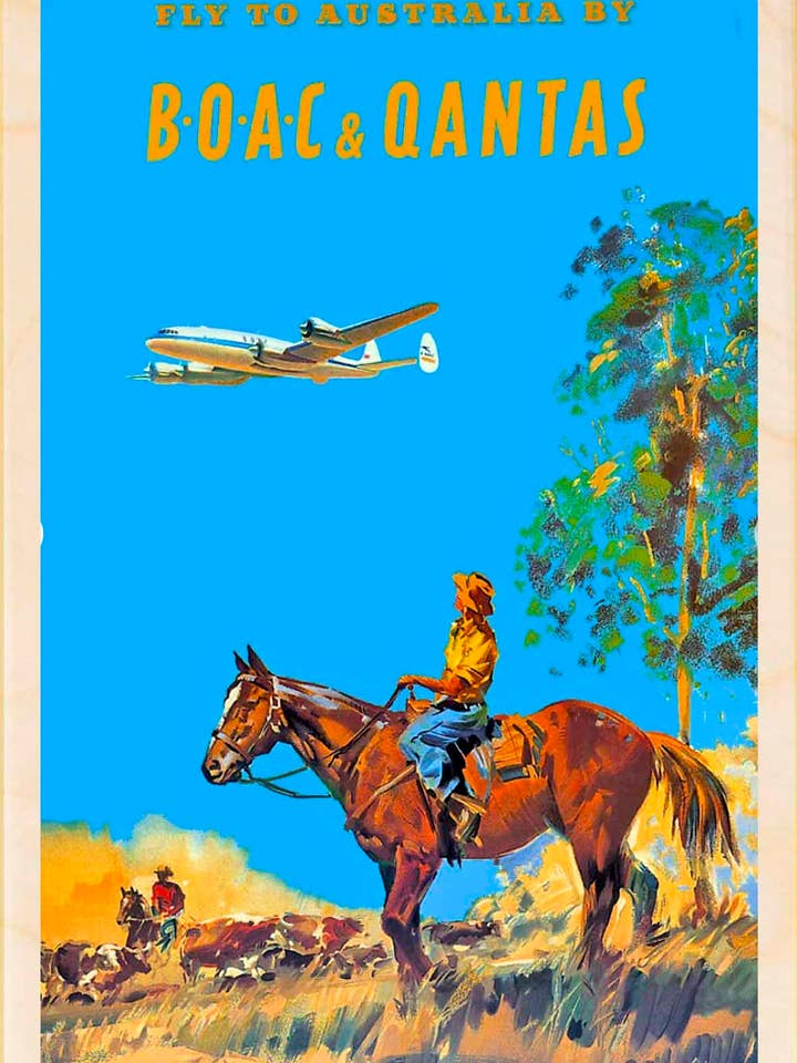 Australien - Miljøvenlige souvenirs for engroshandel hos THE WOODEN POSTCARD COMPANY