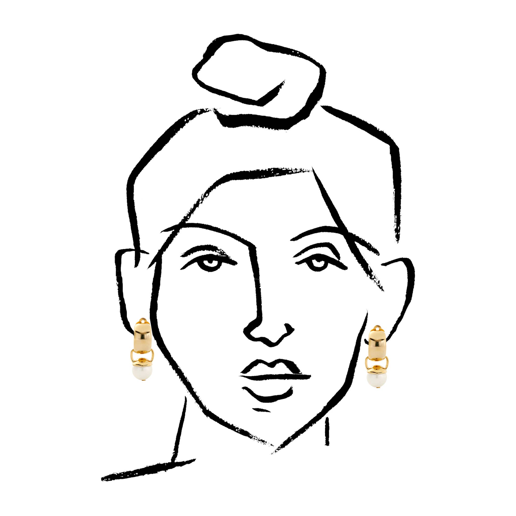 CC & Co by Catherine Canino - Wholesale Clip-On Earrings - Classic Sleek & Sculpted Ear Clips Medium1