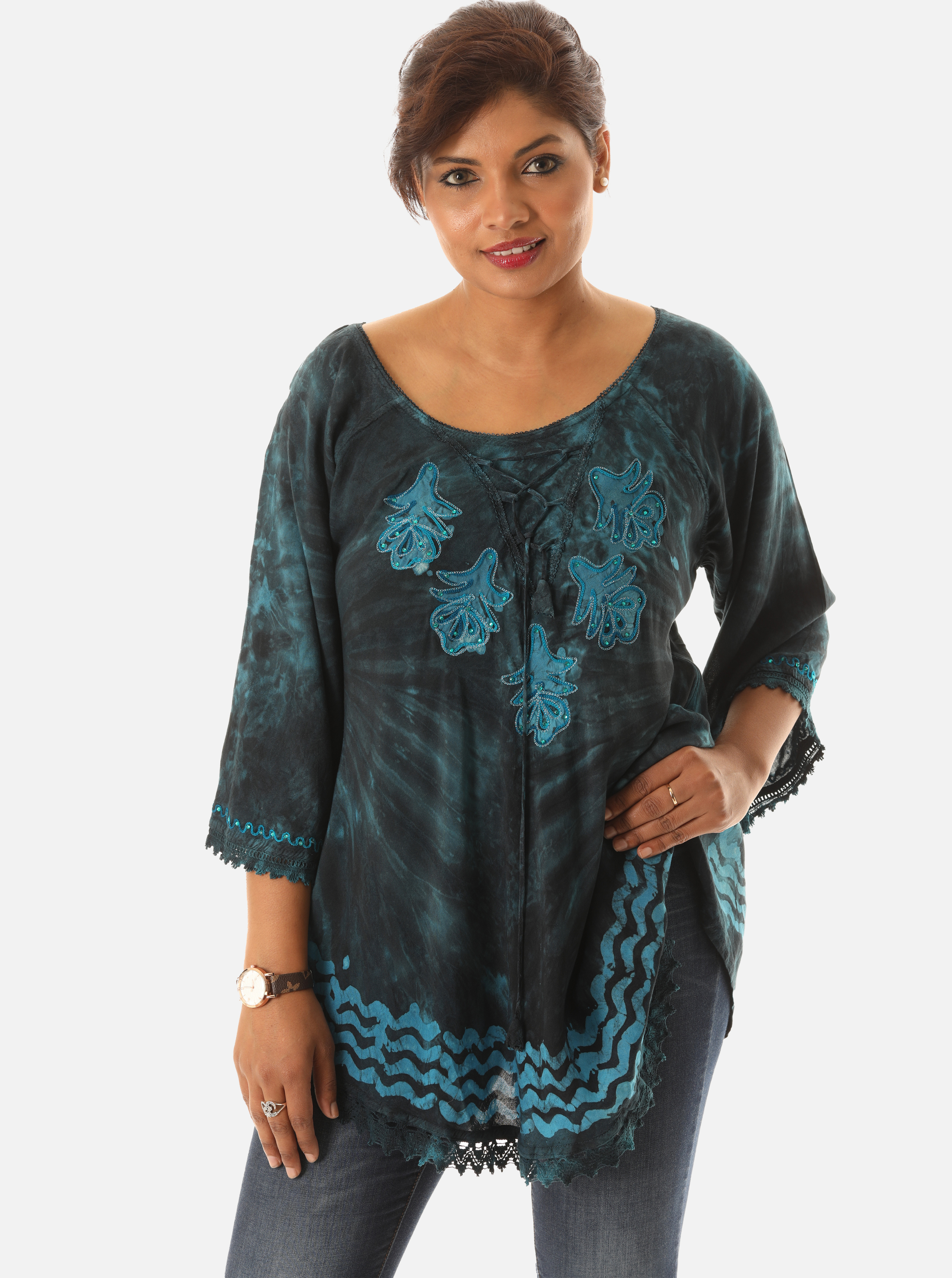 Shoreline Wear. INC – wholesale Tunic – Women’s – Women's Tie Dye Rayon Tunic5