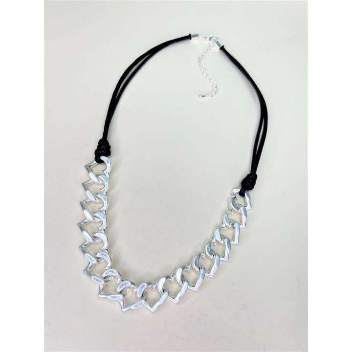 YJ21005N Silver/Black for wholesale by A Touch of Style LLC