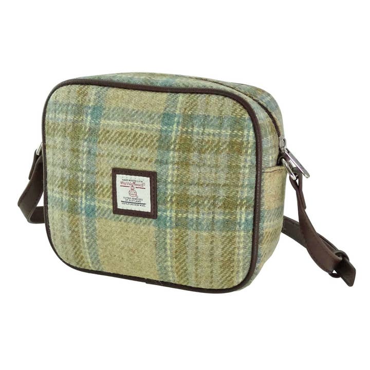 Ladies Harris Tweed Crossbody Mini Bag for wholesale by Dublin Gift Company