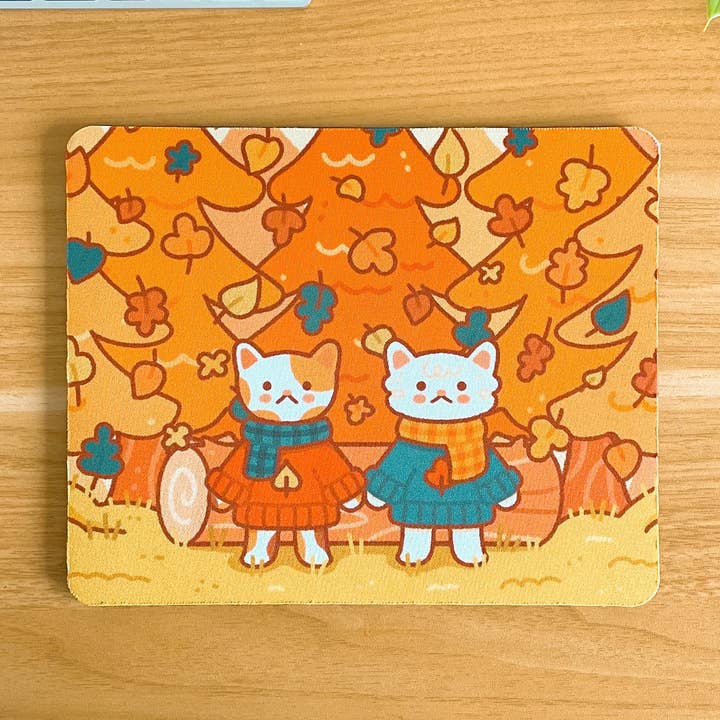 Tapete de Rato Retangular - Passeios Outonais por atacado de Laurel Mae Art