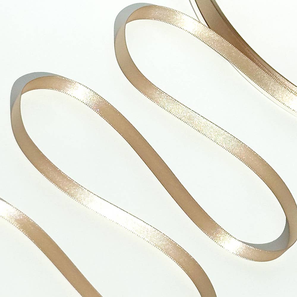 Little Ribbon Shop - Wholesale Ribbon - Gift Wrapping - Candied Ginger 836 Double Faced Satin Ribbon 100-Yard Roll0