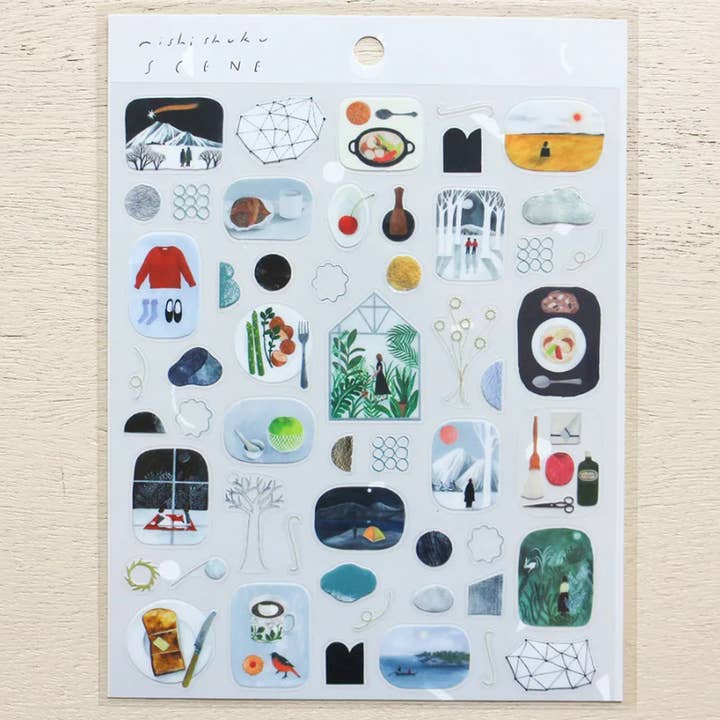 「FUNJI」In Japan - Wholesale Sticker - Nishi Shuku Japanese Sticker Sheets – Garden & SCENE Designs7