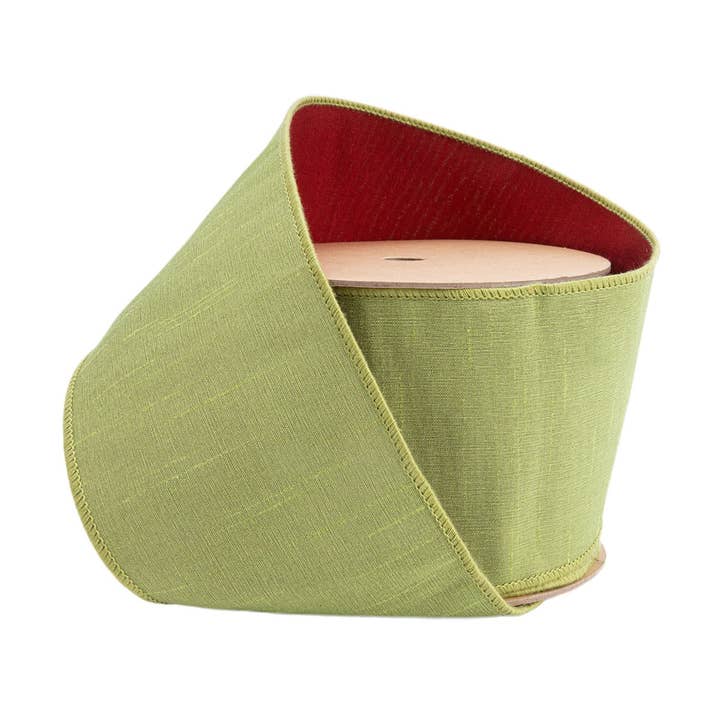 LA Ribbons Wholesale - Wholesale Ribbon - Gift Wrapping - Wired Double-fused Dupioni Ribbon 10 Yard Roll0