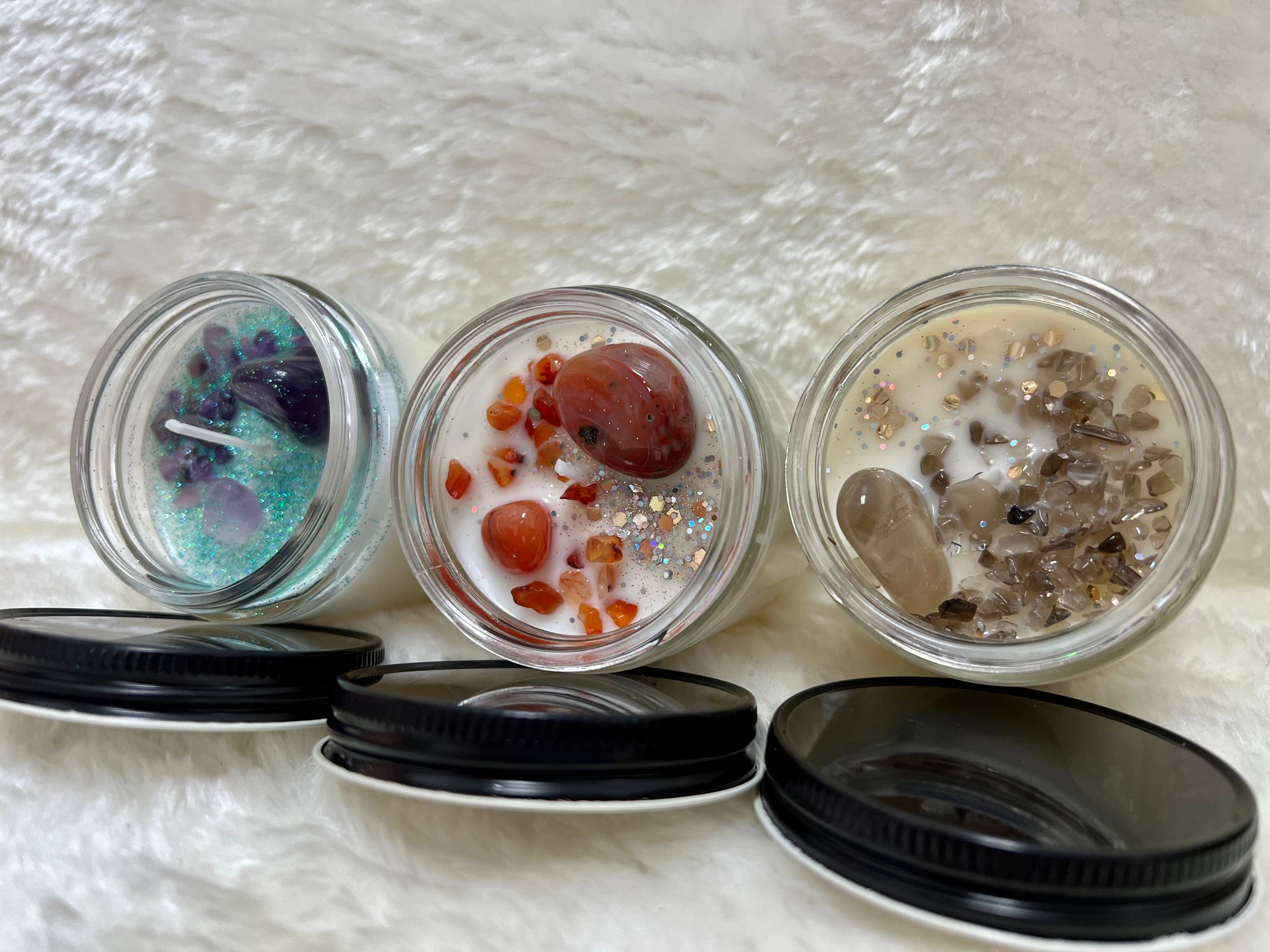 Element Apothecary – wholesale Burkljus – Zodiac astrologi Crystal avsikt ljus uppsättning 122