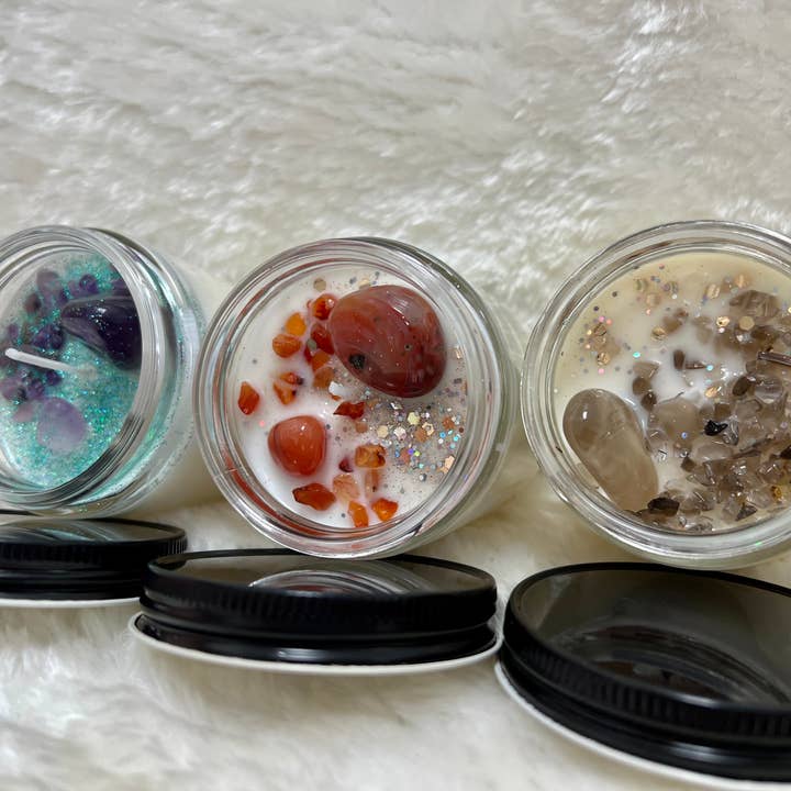 Element Apothecary – wholesale Burkljus – Zodiac astrologi Crystal avsikt ljus uppsättning 122