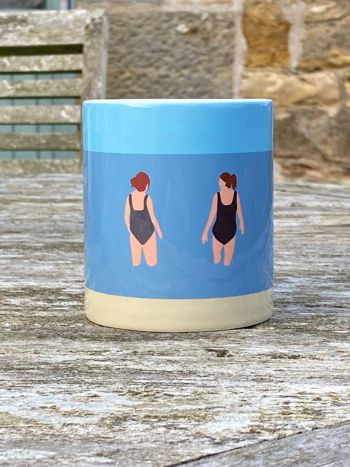 Chats dans la tasse de mer pour la vente par Fiddy+Mabel
