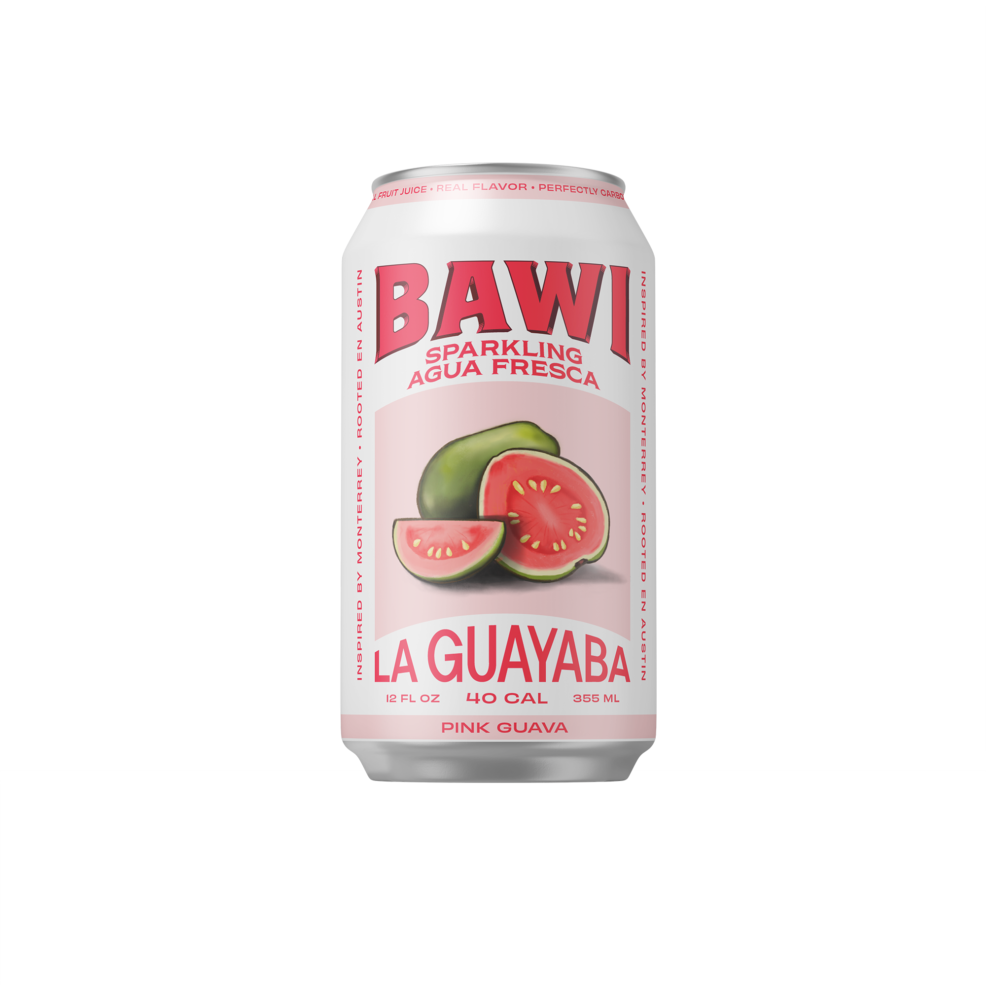 Bawi Agua Fresca - Wholesale Sparkling Water - La Guayaba Sparkling Agua Fresca - 12pk1