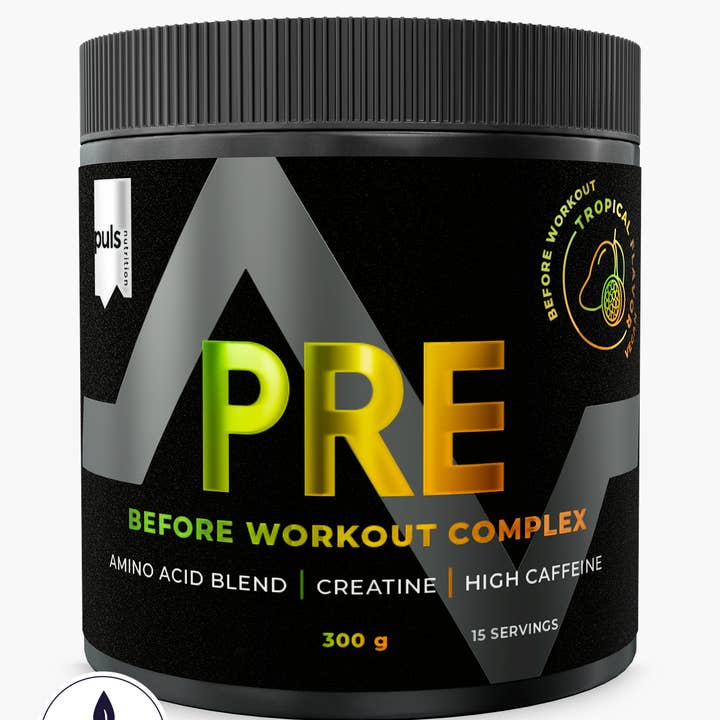 Puls Nutrition – wholesale Protein/superfood powder – PRE Tropical Fruits 300 g