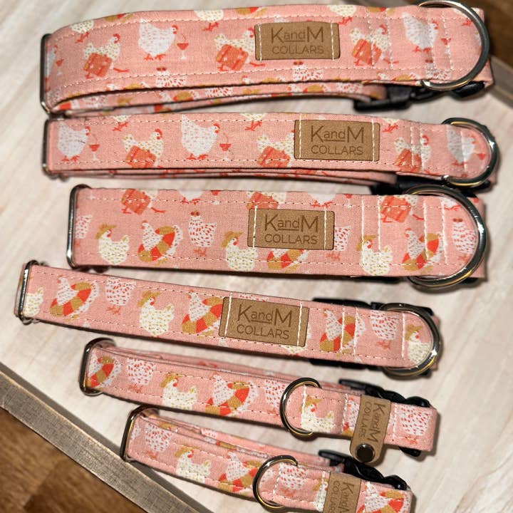 K and M Collars – wholesale Halsband - Hund – Summer Chickens hundhalsband, K- och M-halsband