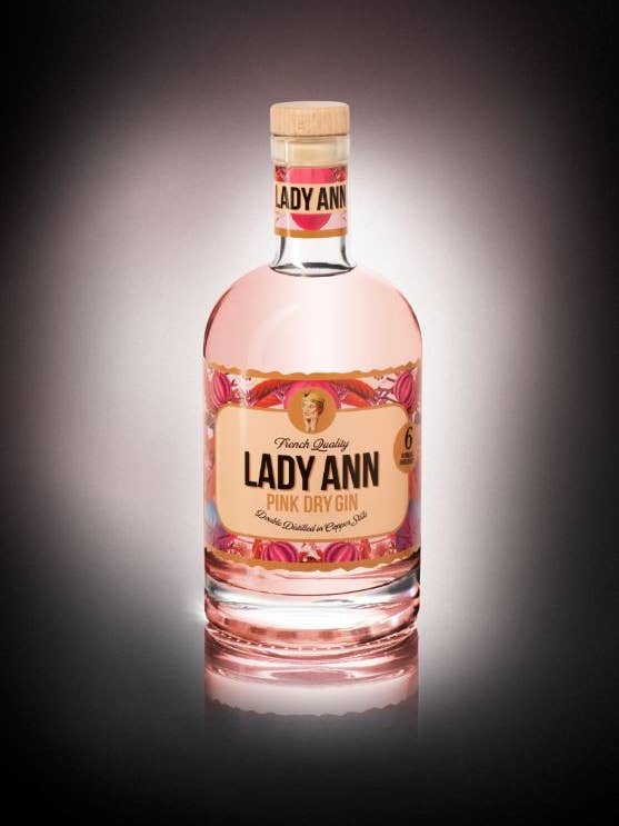 Gim rosa Lady Ann por atacado de Distillerie des Moisans