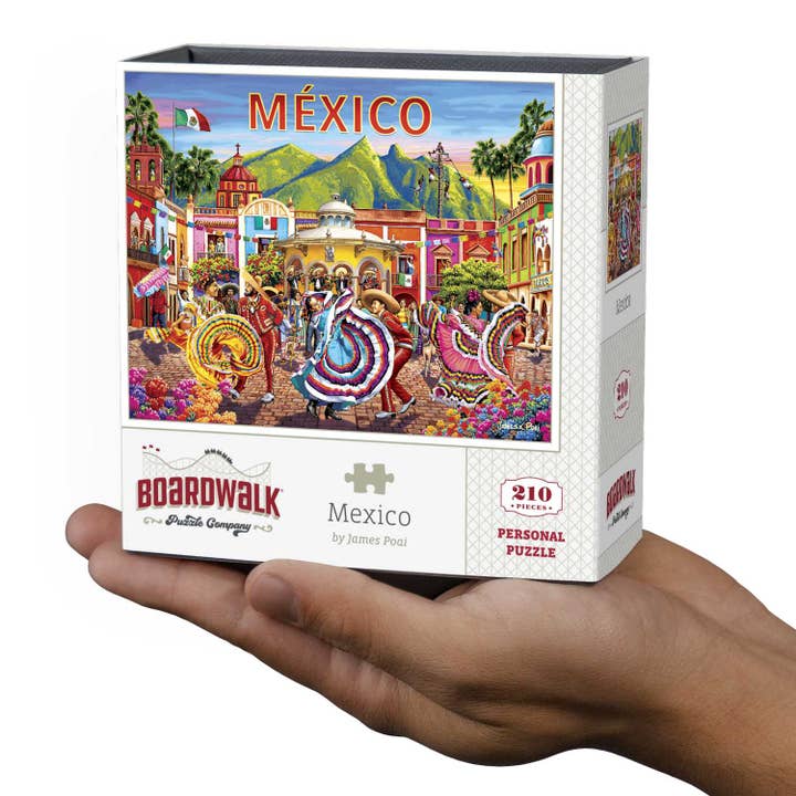 Mexico - Personal Puzzle - 210 Piece for wholesale by Boardwalk Puzzle Company