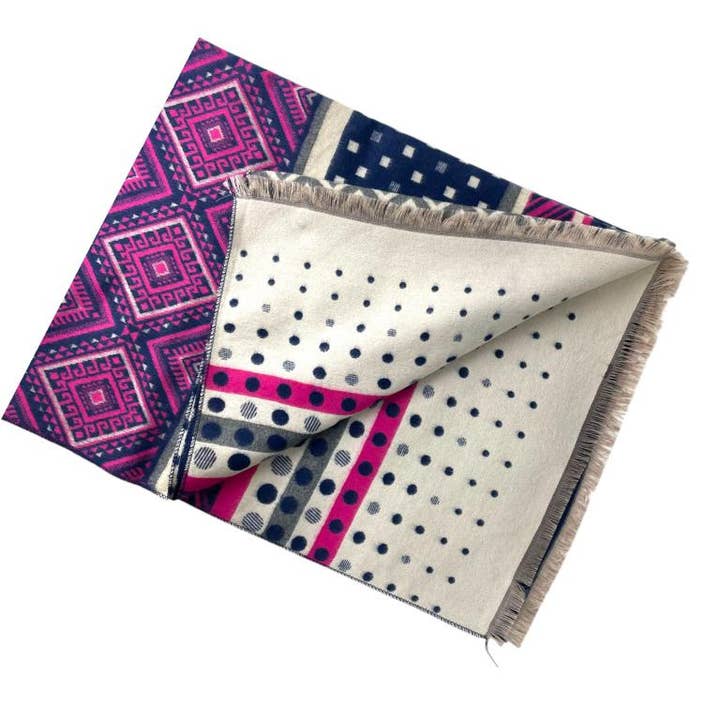 veelkleurig assortiment Mooie dames sjaal van wol en kasjmier van hoge kwaliteit voor groothandel op Faire10