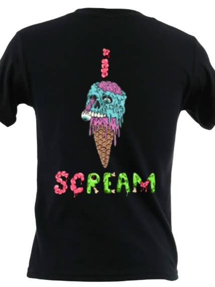I Scream Kids Tee for wholesale by Mini Metalhedz
