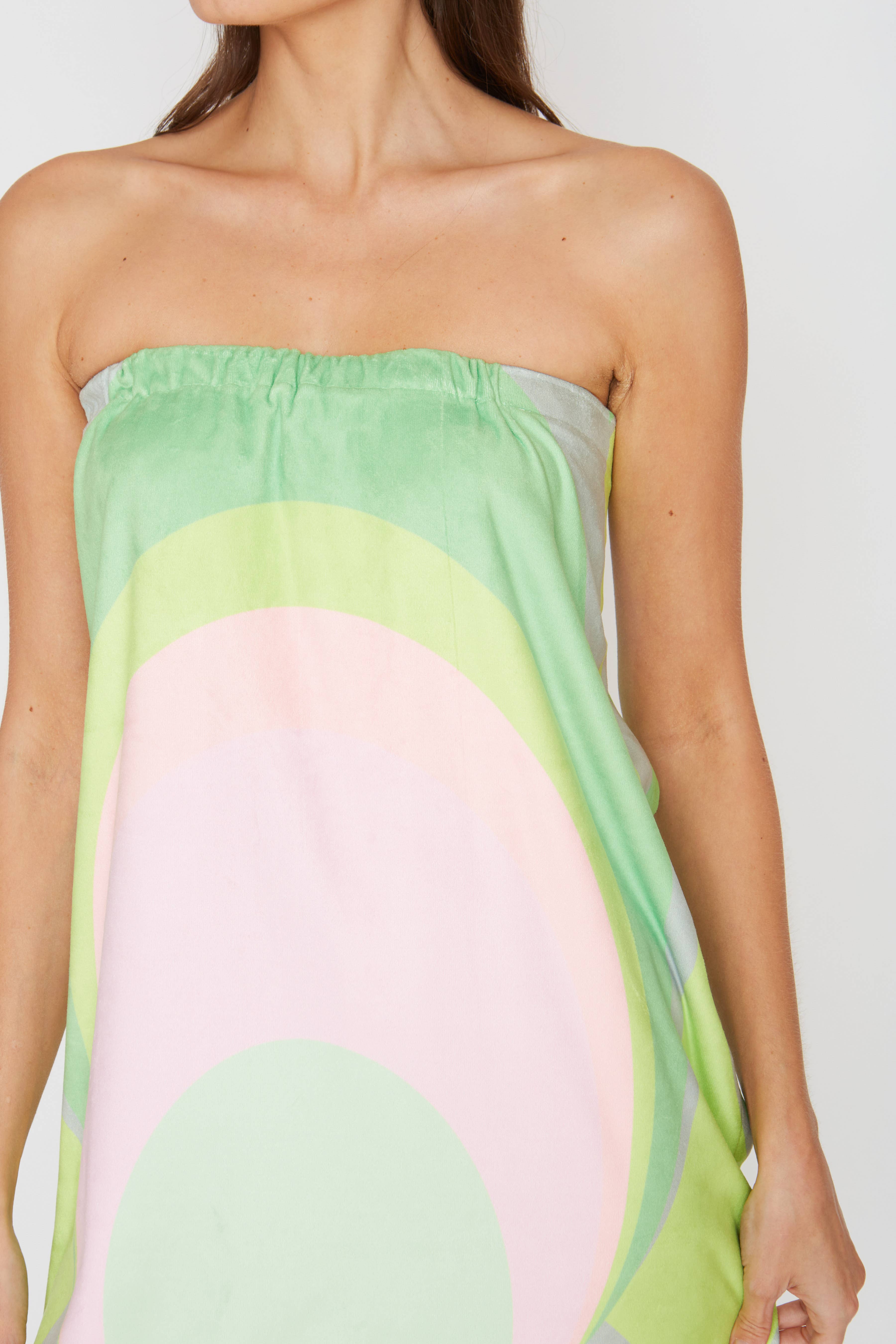 Wrap Up by VP – Robe - Mulher por atacado – Diva Scoop Citron Spa Wrap3