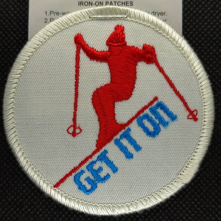 Patch - Vintage 'Get It On' for wholesale by Fantastic Souvenirs, Gifts & Collectibles