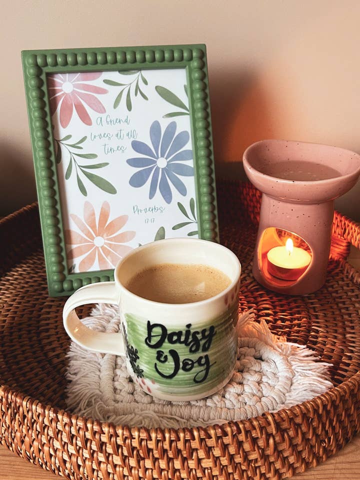 A friend loves at all times - Proverbs 17:17 Bible verse print for wholesale by Daisy & Joy Design