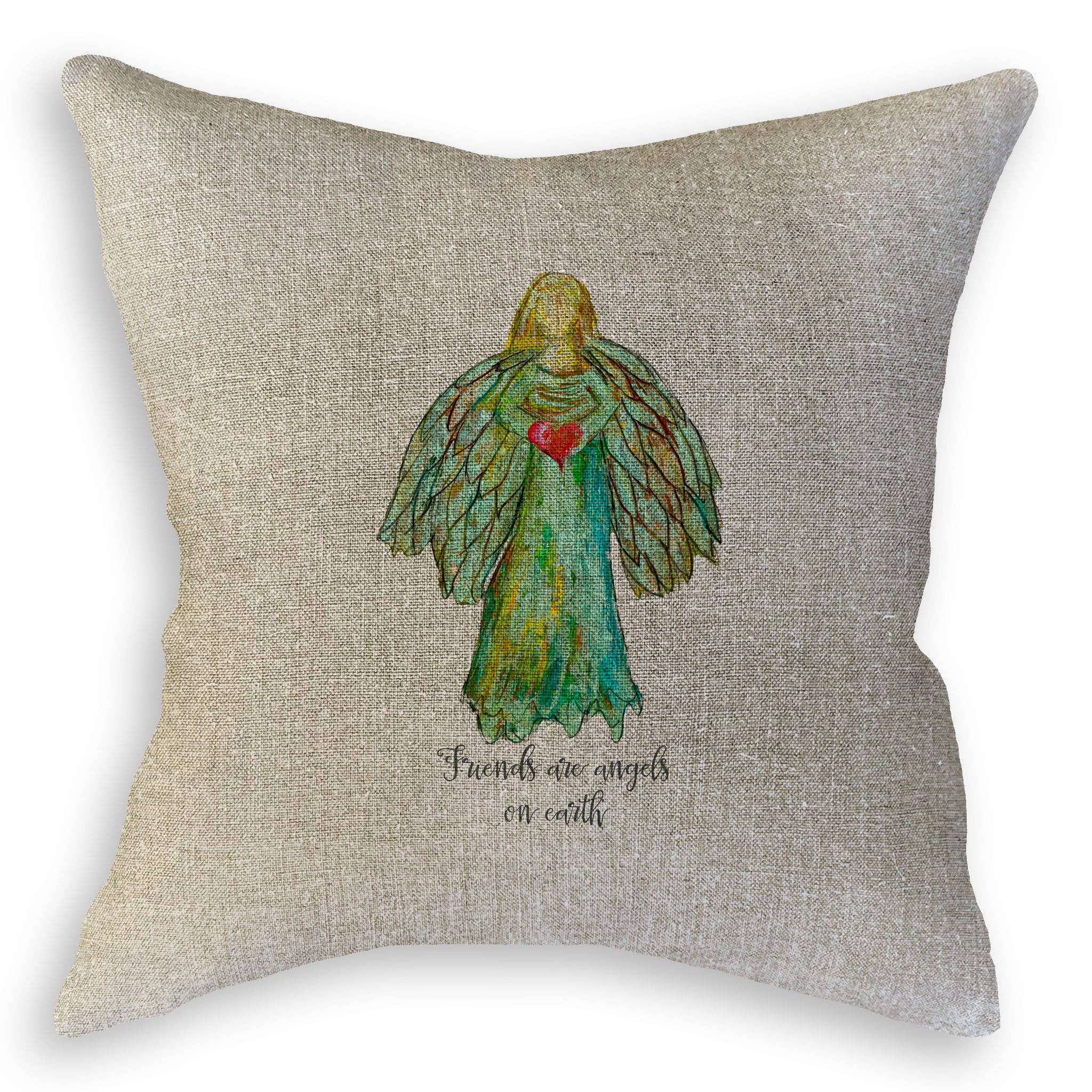 French Graffiti - Wholesale Tea Towel - Colorful Angel with Heart10